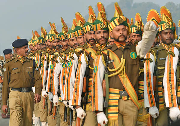 Rehearsals for Republic Day parade in full swing