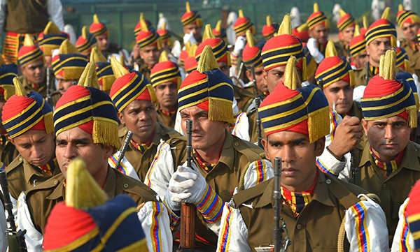 Rehearsals for Republic Day parade in full swing