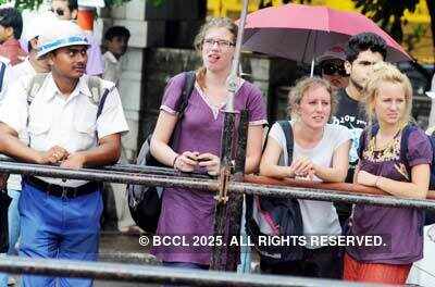 Queen's baton in Kolkata 