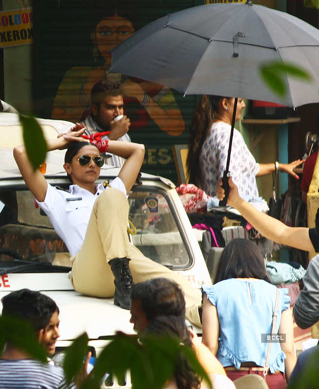 Deepika Padukone nails the cop look!