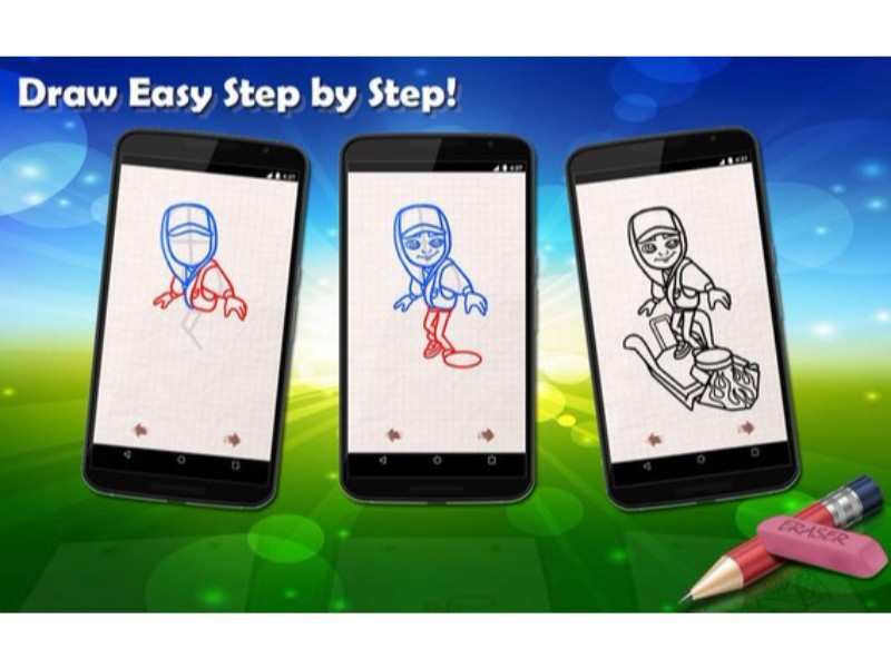 Drawing Lessons Subway Surfers