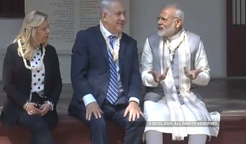 Narendra Modi and Benjamin Netanyahu