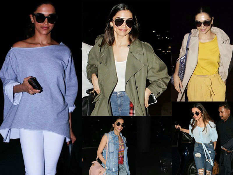 Deepika Padukone's Airport Style Is Anything But Boring