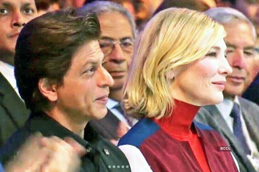 Cate Blanchett and Shah Rukh