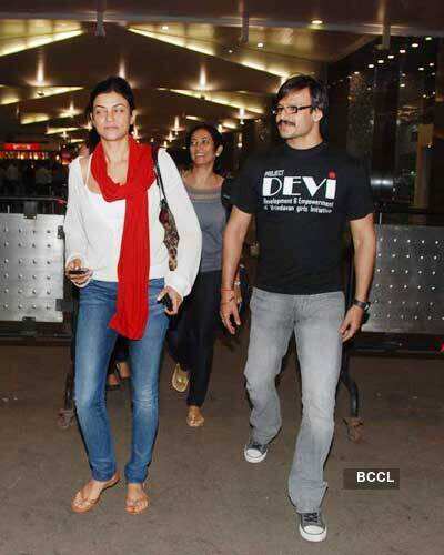Sushmita @ Airport