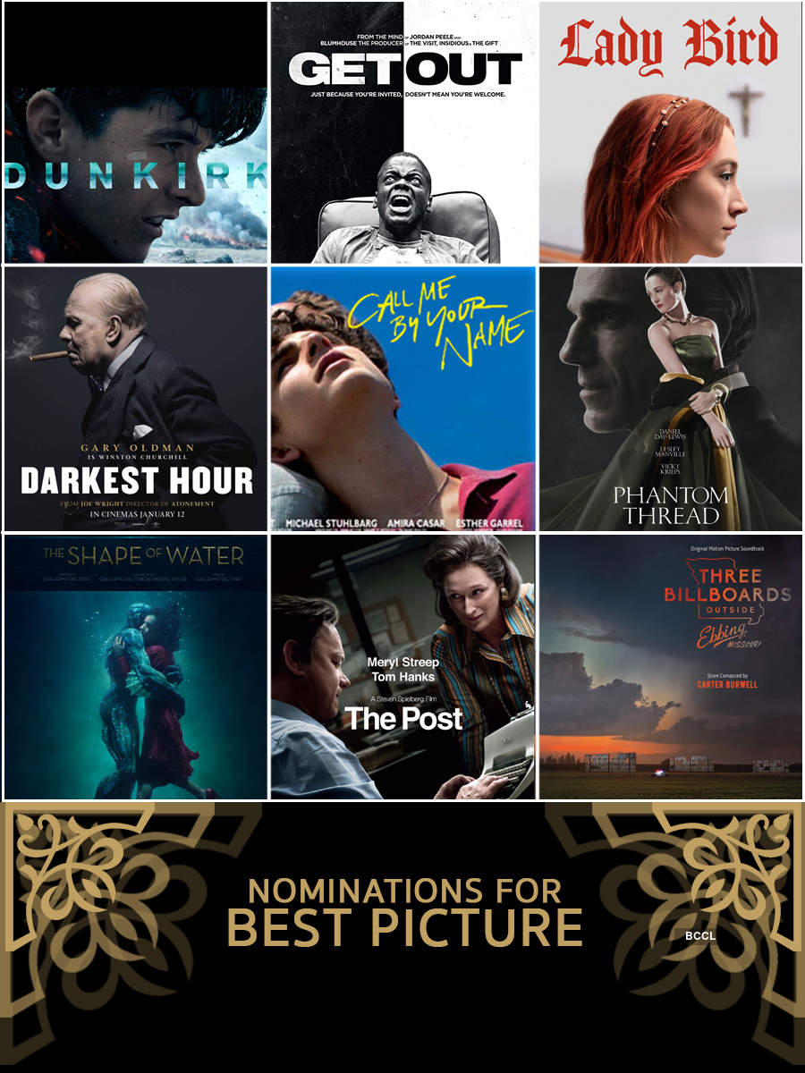 Oscars 2018: Official nominations