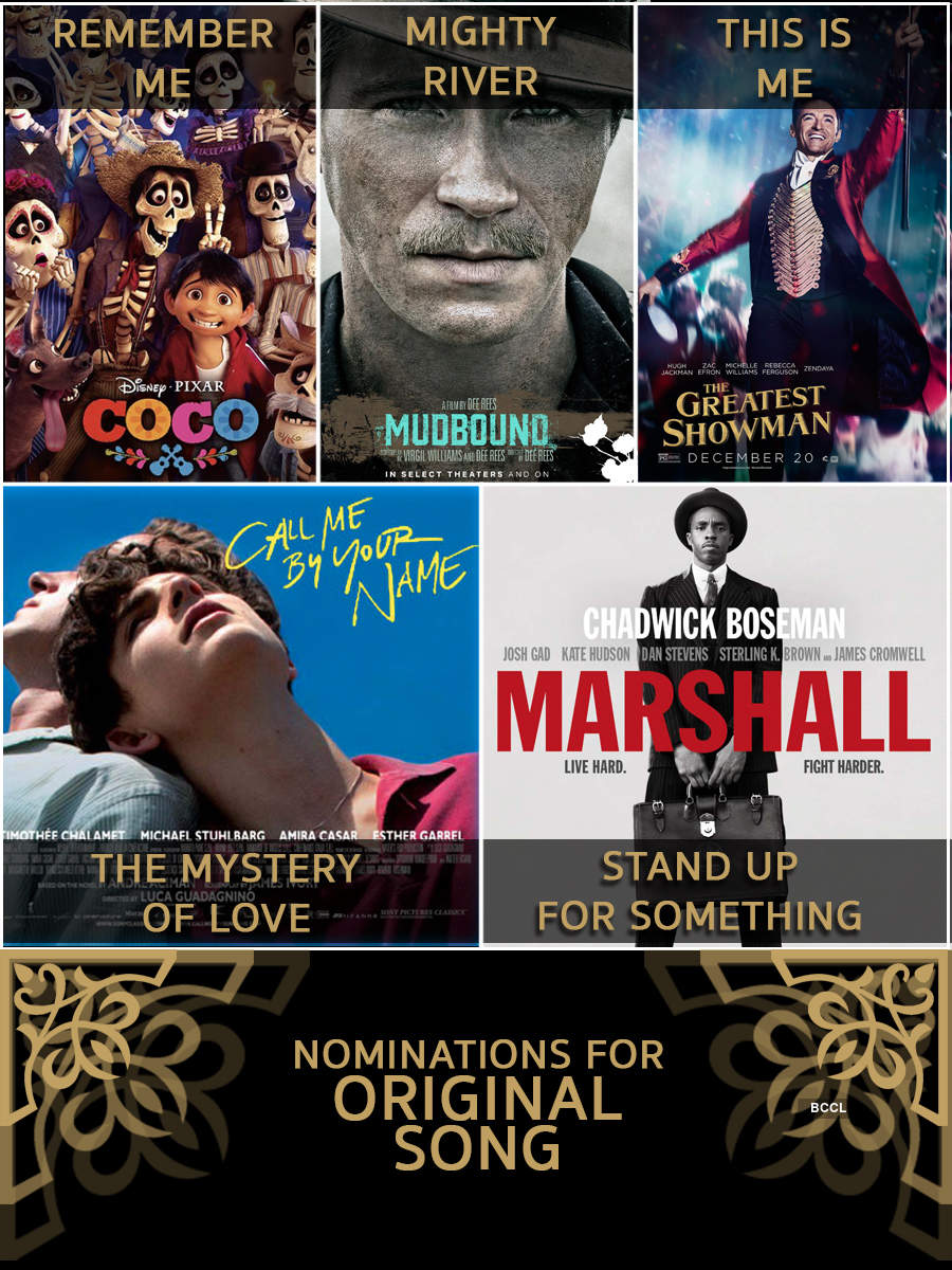 Oscars 2018: Official nominations