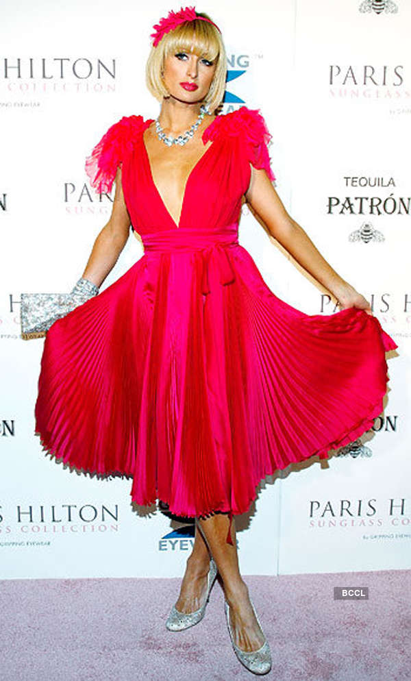 Fashionable moments of Paris Hilton