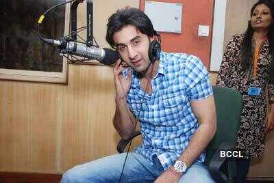 Ranbir promotes 'Anjana Anjani' 