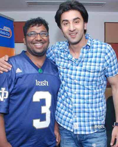 Ranbir promotes 'Anjana Anjani' 