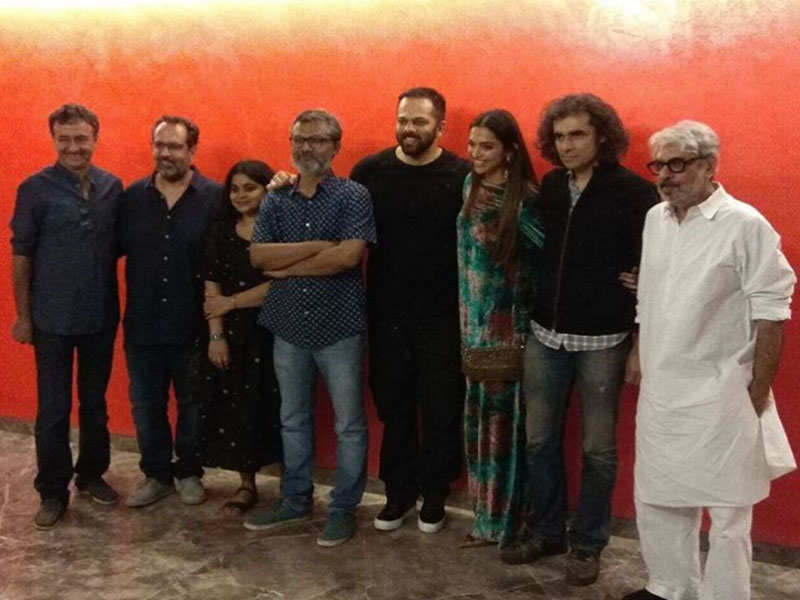 Biggest Bollywood filmmakers watch ‘Padmaavat’ with the team
