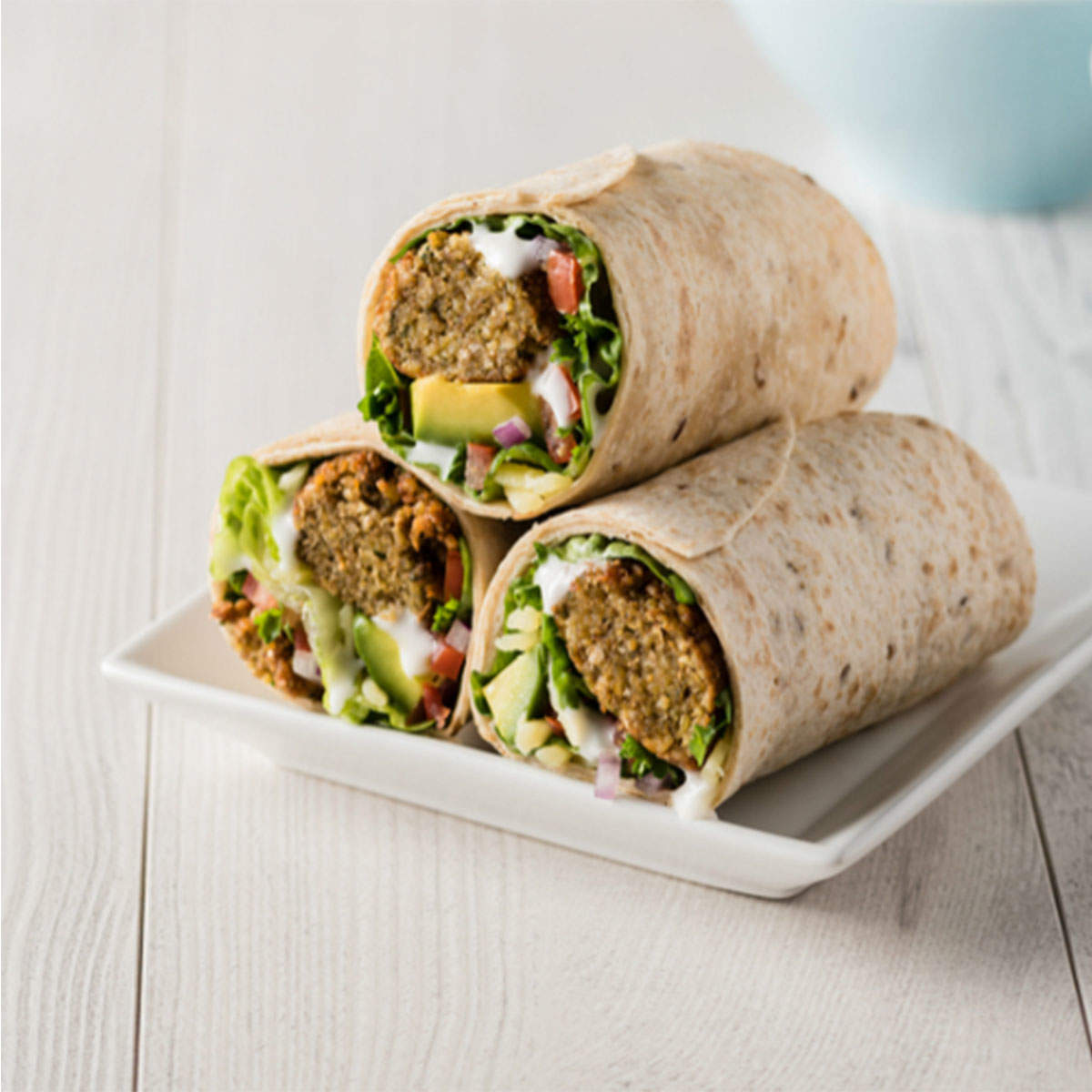 Falafel Wrap Recipe: How to make Falafel Wrap Recipe at Home | Homemade Falafel  Wrap Recipe - Times Food