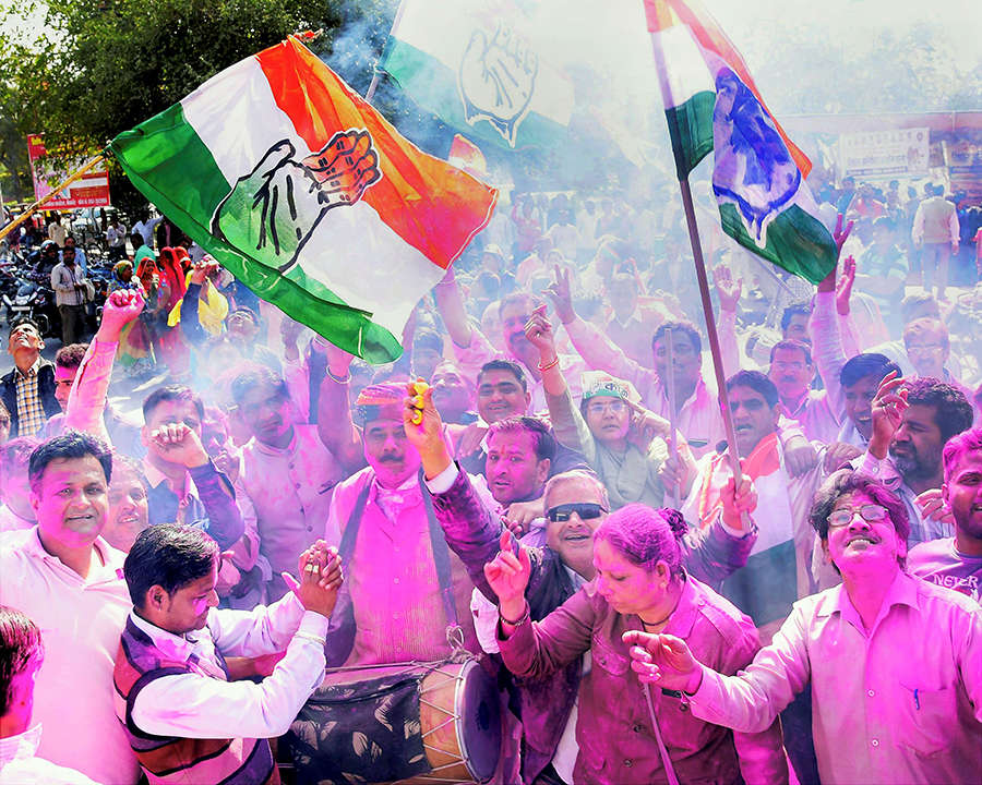 Congress Wins Rajasthan Bypolls Photogallery - ETimes