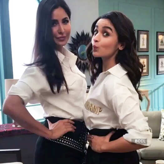 Alia and Katrina's candid pictures
