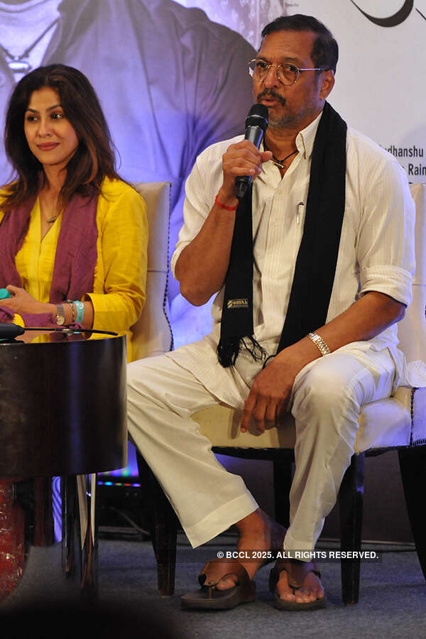 Nana Patekar and Iravati Harshe
