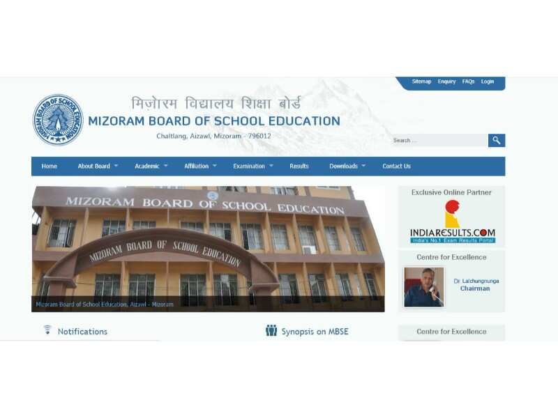 Mizoram Board of School Education: mbse.in