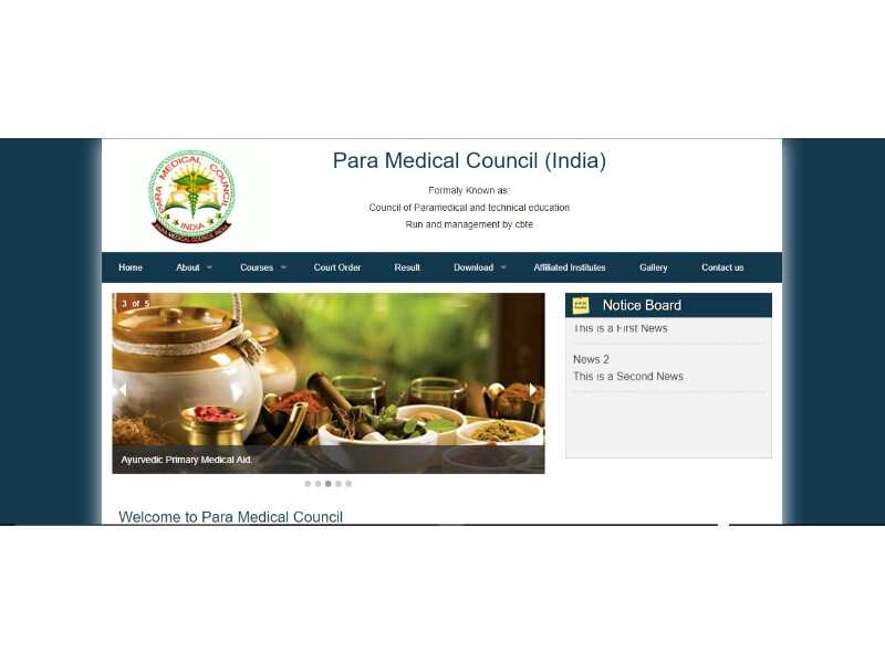 Para Medical Council (India): pcigov.in