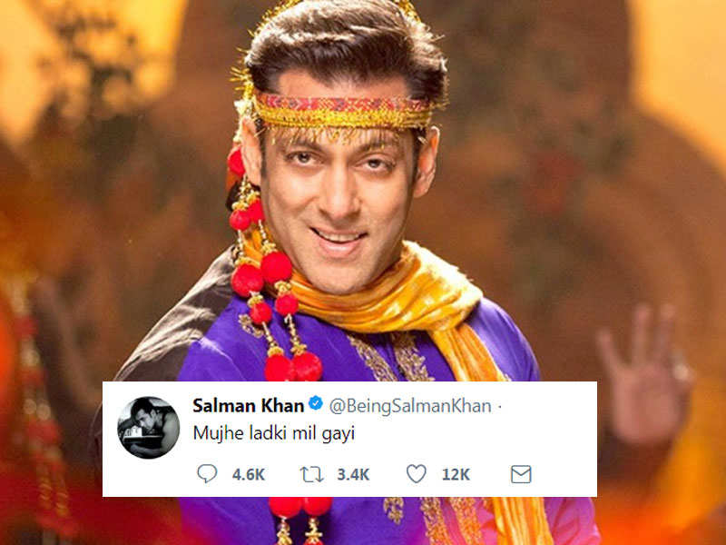 Salman Khan's cryptic tweet sends Twitterati into a frenzy