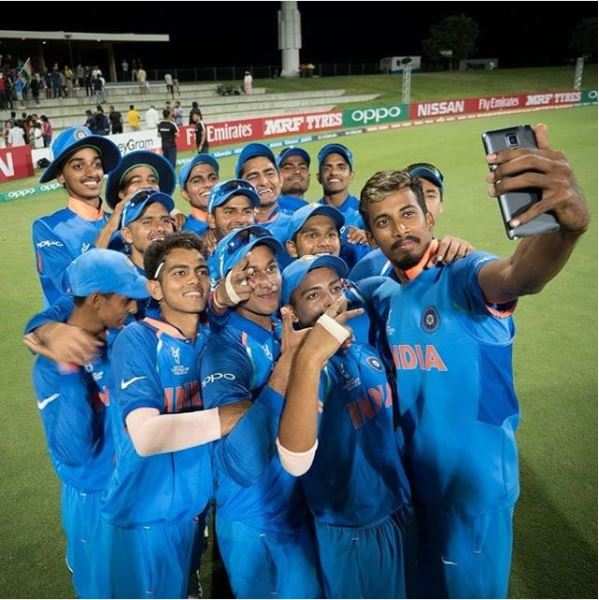 Photos The Indian Under 19 Cricket Team Players Are Riding A High Mumbai Mirror