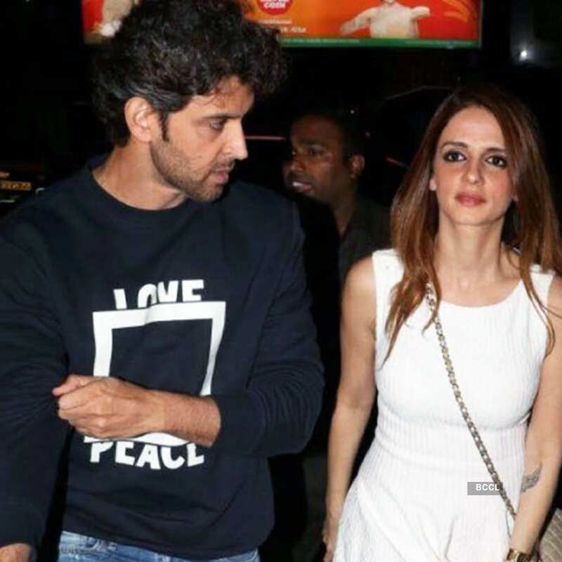 Ex-couple Hrithik and Sussanne