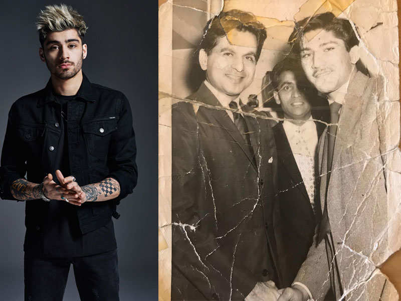 Zayn Malik shares an epic throwback picture of his father with Dilip Kumar