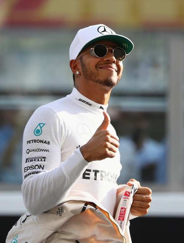 Lewis Hamilton with a new team mate in 2019