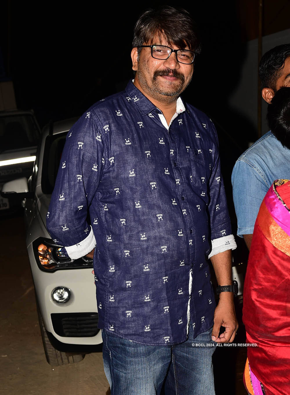 Celebrities during the housewarming ceremony of director Major Ravi in Kochi