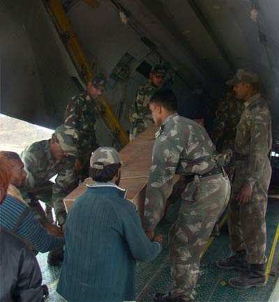 Rescue operation in Leh