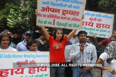 Protest march at Jantar Mantar