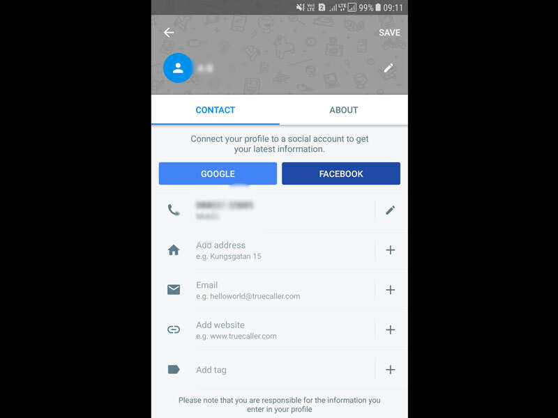 Create your own profile