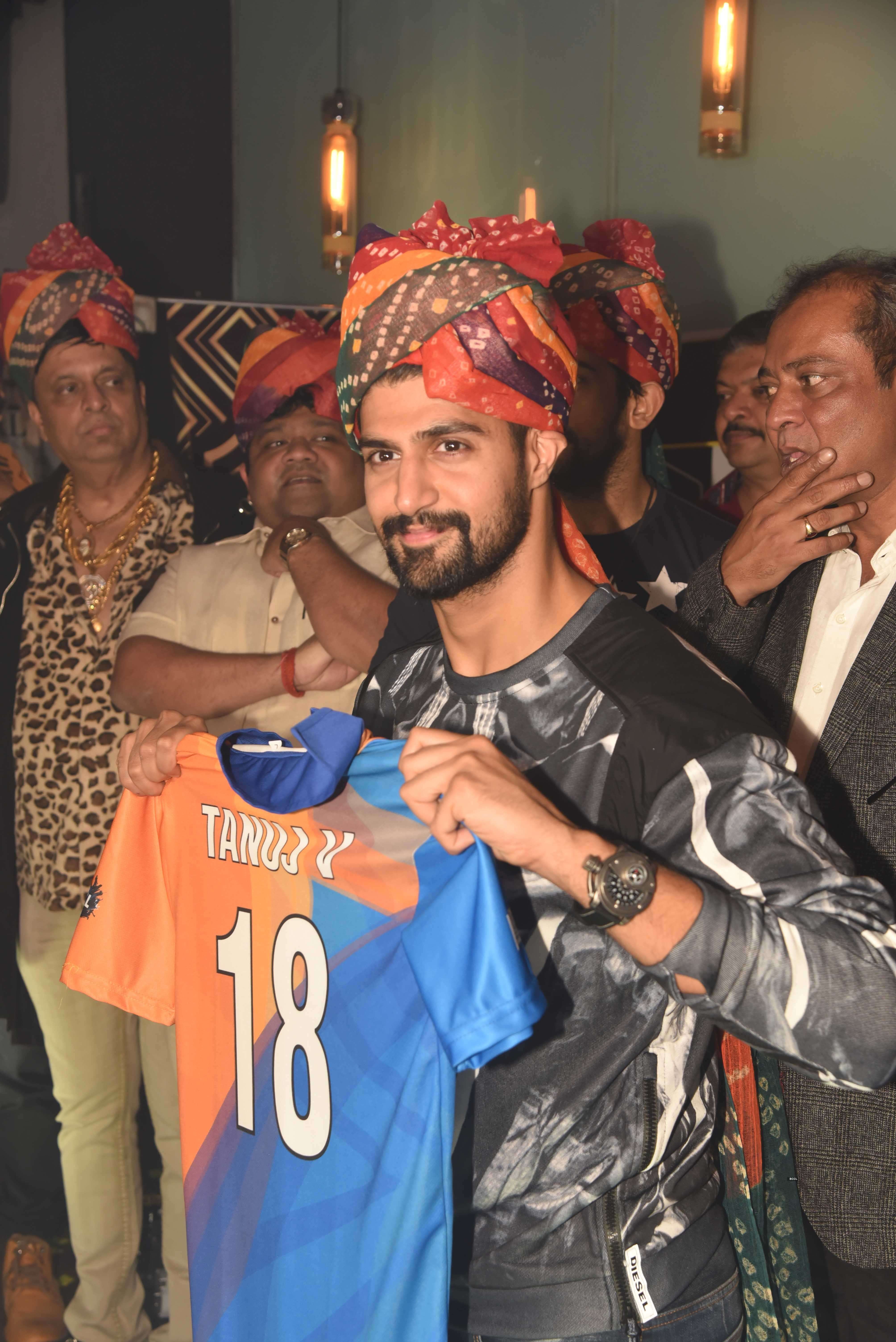 MTV BCL team Kota Royals Rajasthan's owners Riyaz Bhati, Sarosh Khan & Amin Pawar announce team members and it's official jersey