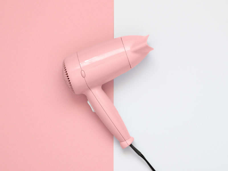 Hair Dryer In Pussy