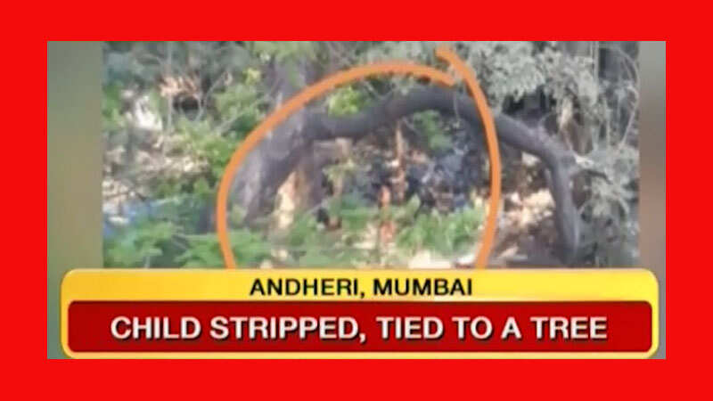 Mumbai: 8-year-old boy stripped, tied to tree by mother for ...