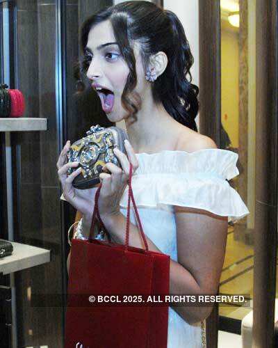 Sonam @ DLF Emporio 