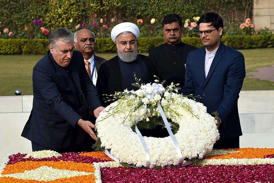 Iran President Hassan Rouhani's India visit