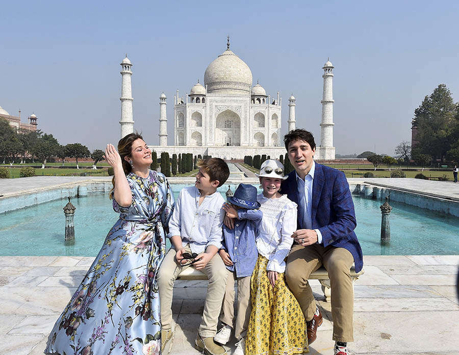 PM Narendra Modi welcomes Canadian PM Justin Trudeau