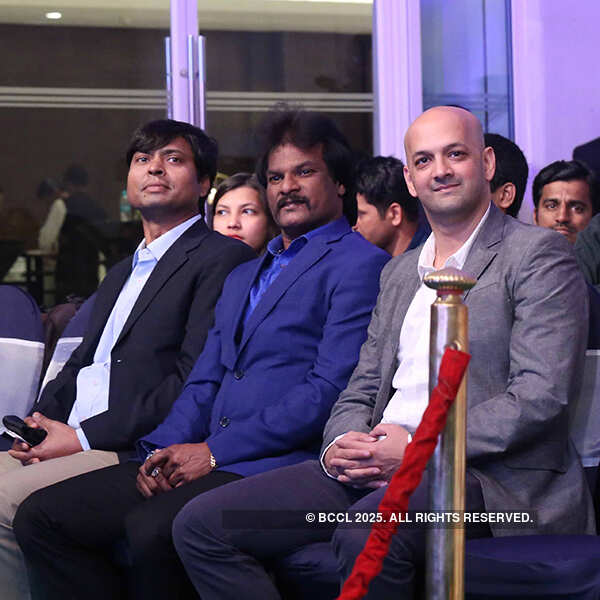 Dilip Tirkey, Dhanraj Pillay and Viren Rasquinha