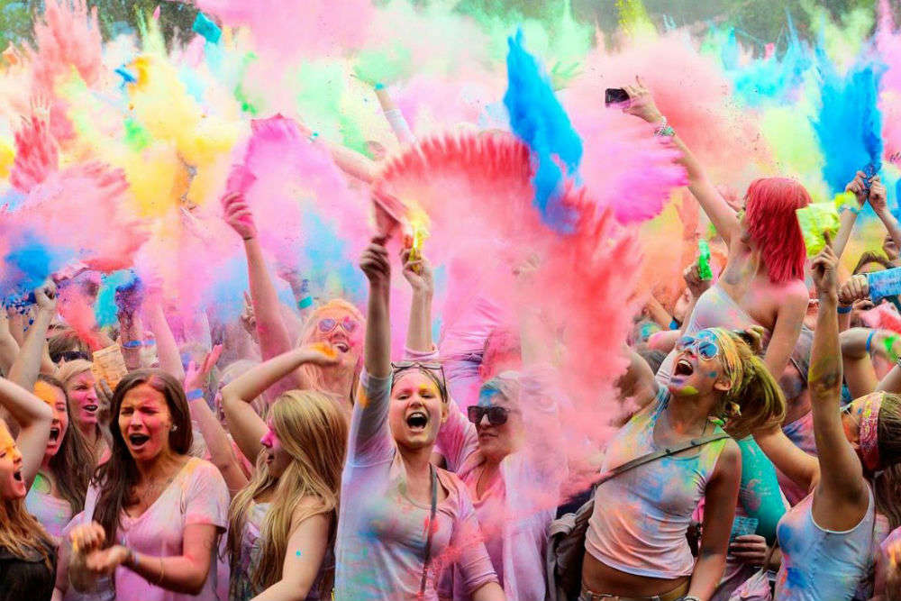 Image result for holi celebrations