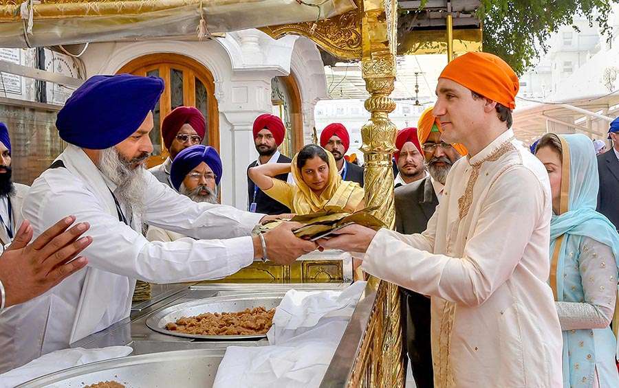 PM Narendra Modi welcomes Canadian PM Justin Trudeau