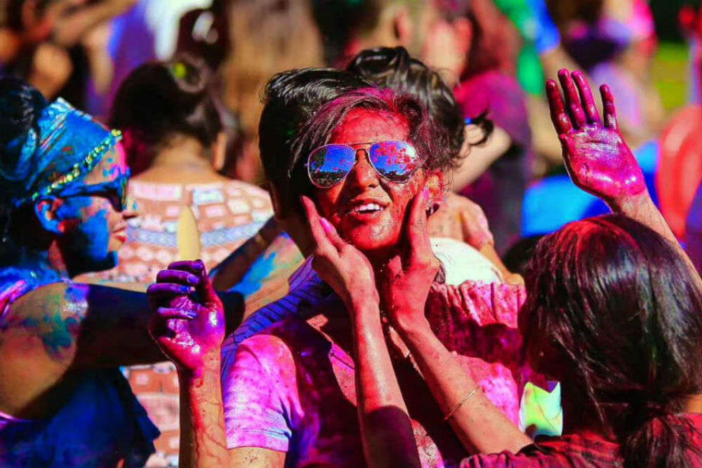 holi celebration parties in bangalore