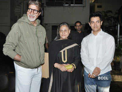 Bachchans @ 'Peepli..' screening