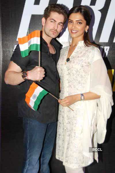 Neil, Deepika promote 'Lafangey...'