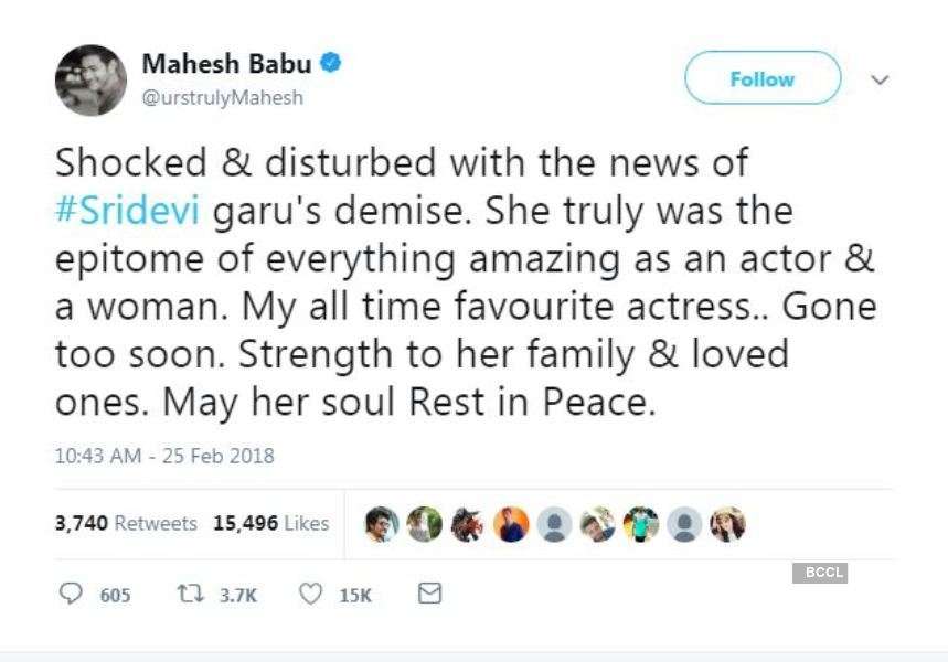 Celebs in solidarity over Sridevi's death