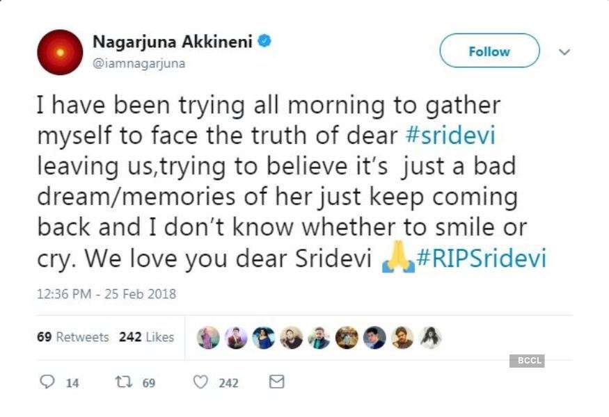 Celebs in solidarity over Sridevi's death