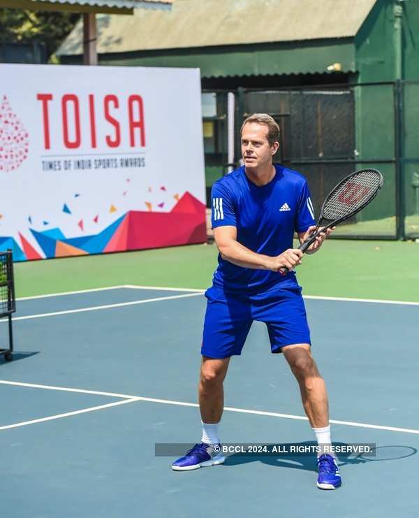 Stefan Edberg's tennis clinic by TOISA