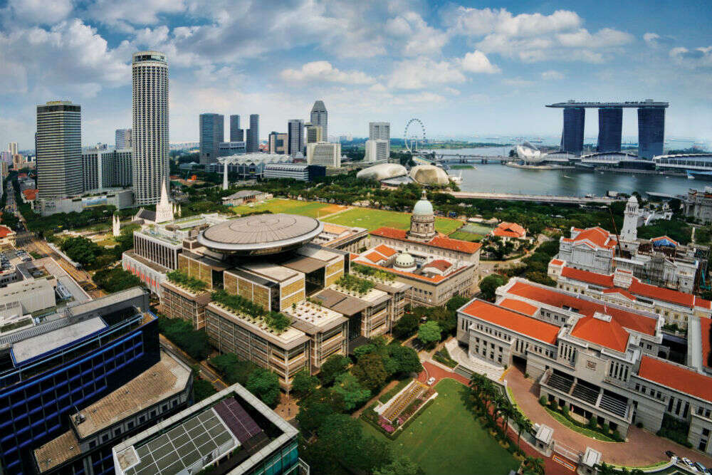 Skyline of Singapore