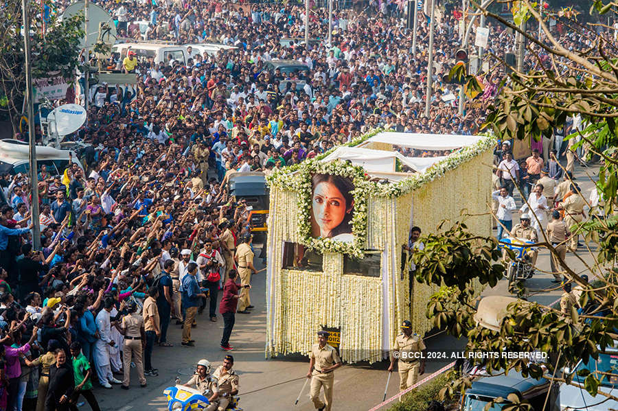 Here's why late Bollywood actress Sridevi was accorded a state funeral