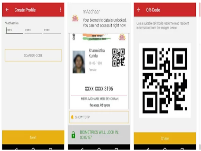  mAadhaar app