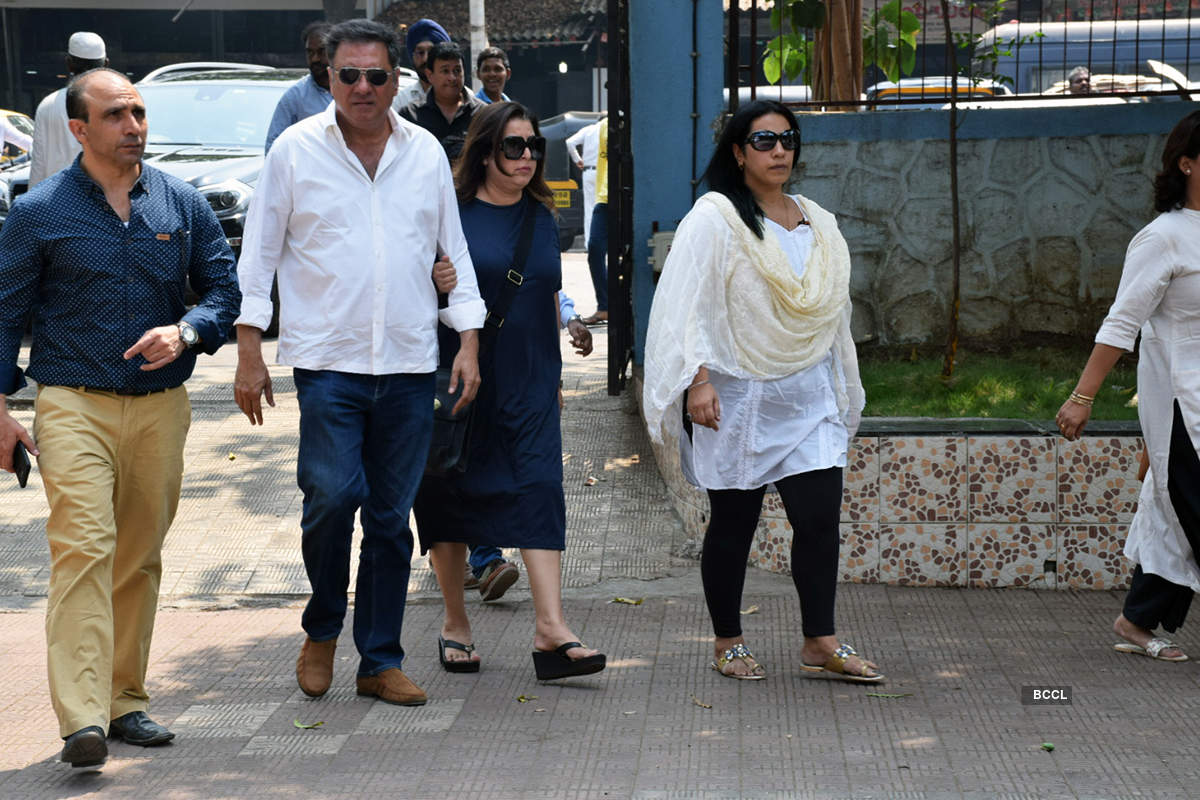 Celebrities pay last respects to veteran actress Shammi