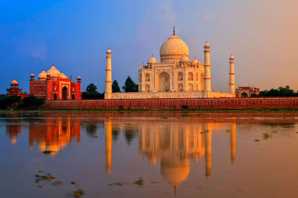 Image result for taj Mahal sunrise